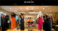 Desktop Screenshot of namix.com.br