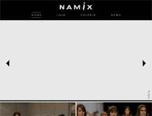 Tablet Screenshot of namix.com.br